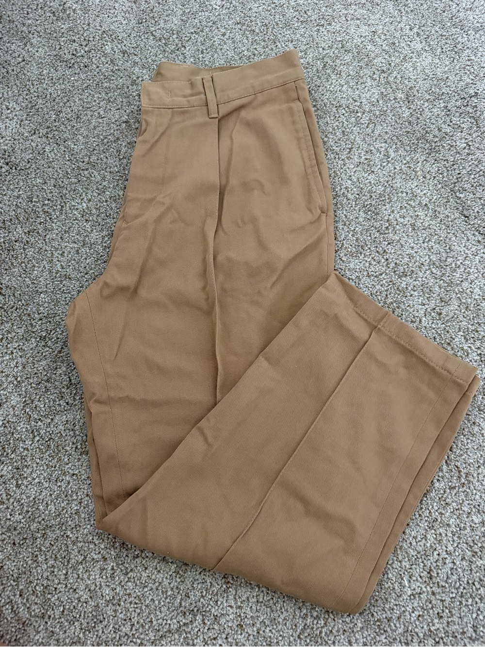 Zara Men's Tailored Camel Dress Pants